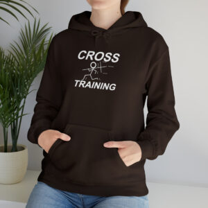 Cross Training Hoodie wht ltr frnt