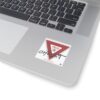Yield Sign Sticker (square) - Image 5
