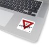 Yield Sign Sticker (square) - Image 8