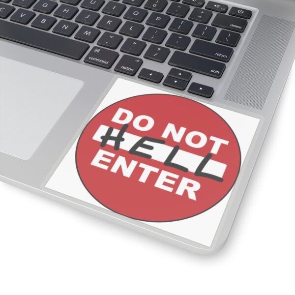 Do Not Enter Sticker (square) - Image 20