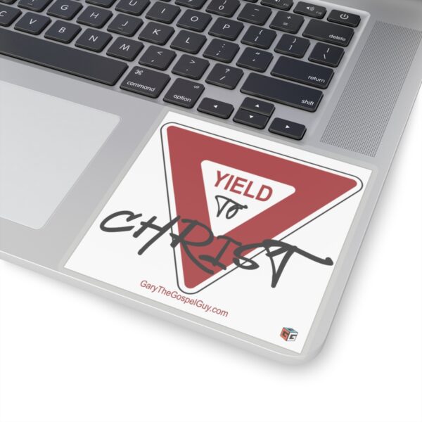Yield Sign Sticker (square) - Image 20