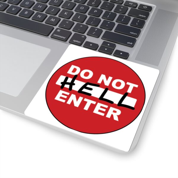 Do Not Enter Sticker (square) - Image 23