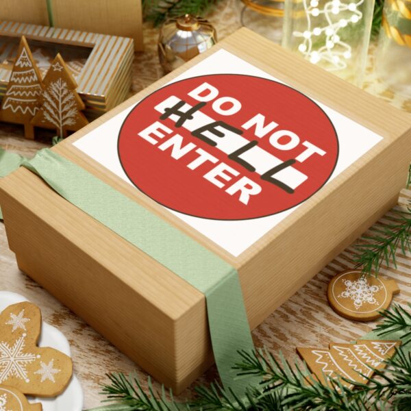 Do Not Enter Sticker (square) - Image 12