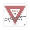 Yield Sign Sticker (square) - Image 10