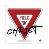 Yield Sign Sticker (square)