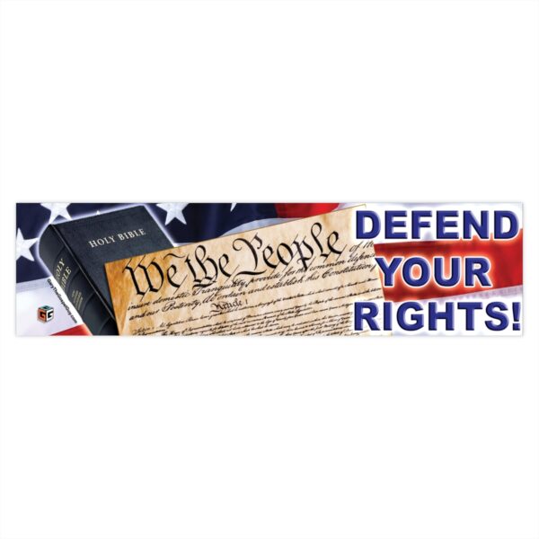 Defend Your Rights! stickers