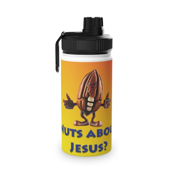 Nuts and Fruit Stainless Steel Water Bottle, Sports Lid - Image 10