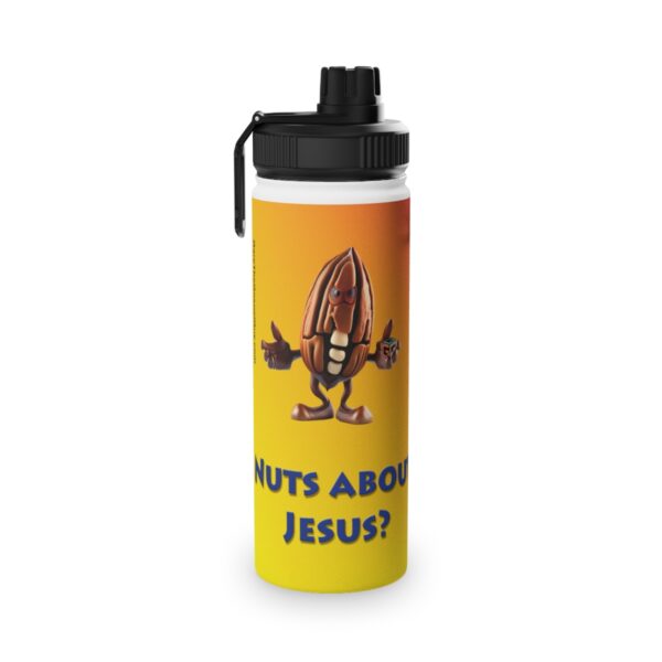 Nuts and Fruit Stainless Steel Water Bottle, Sports Lid - Image 17