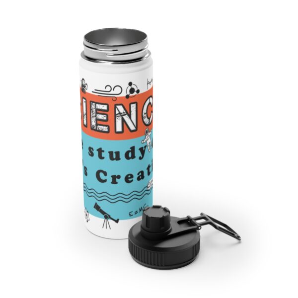 Stainless Steel Science Bottle, Sports Lid - Image 19