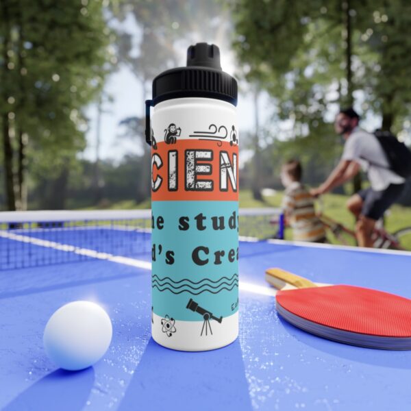 Stainless Steel Science Bottle, Sports Lid - Image 21