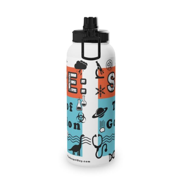 Stainless Steel Science Bottle, Sports Lid - Image 2