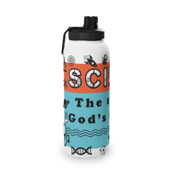 Stainless Steel Science Bottle, Sports Lid - Image 3