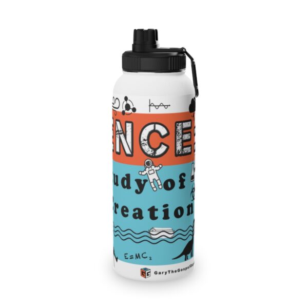 Stainless Steel Science Bottle, Sports Lid - Image 4