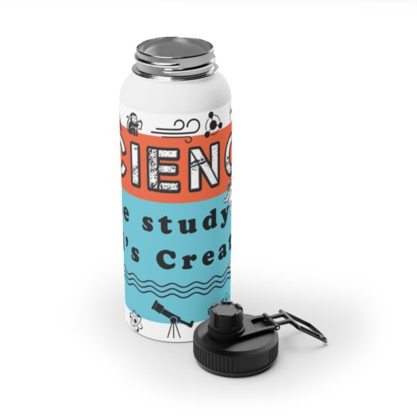 Stainless Steel Science Bottle, Sports Lid - Image 5