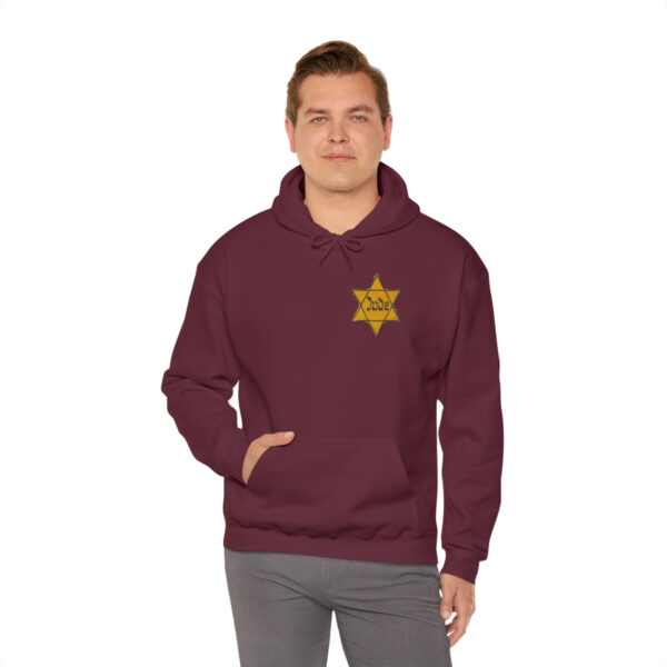 Star of David Patch pullover hooded sweatshirt - Image 40