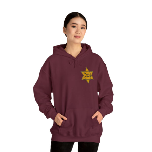 Star of David Patch pullover hooded sweatshirt - Image 46