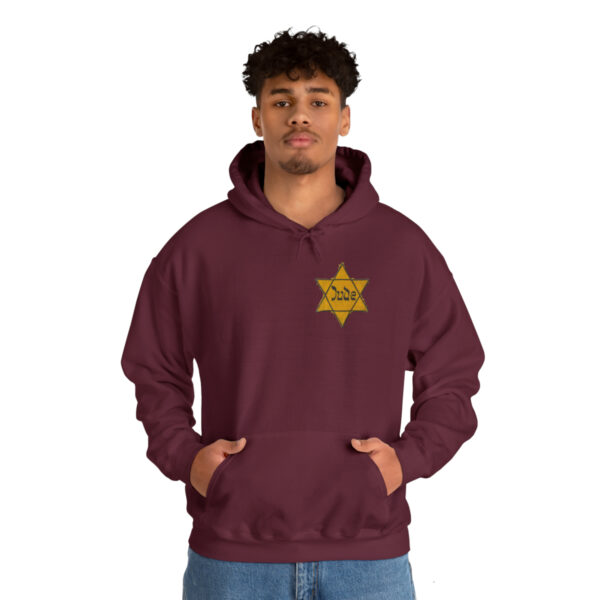 Star of David Patch pullover hooded sweatshirt - Image 47