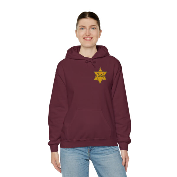 Star of David Patch pullover hooded sweatshirt - Image 48