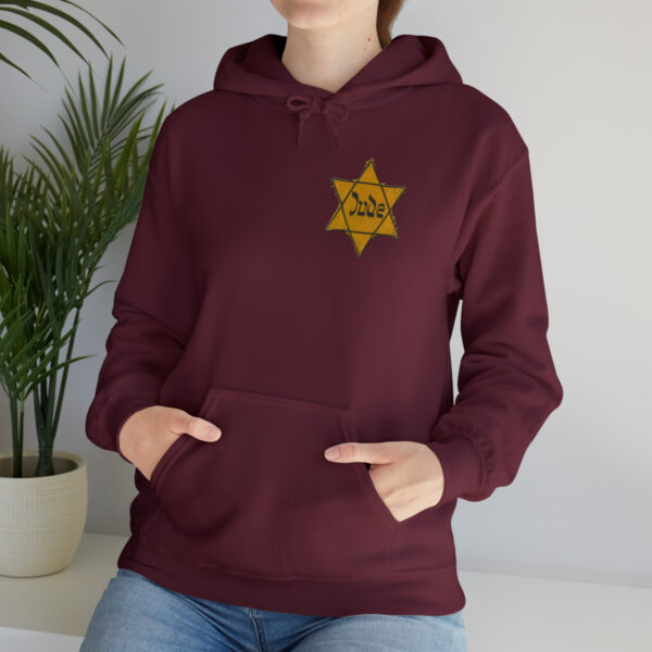 Star of David Patch pullover hooded sweatshirt - Image 52