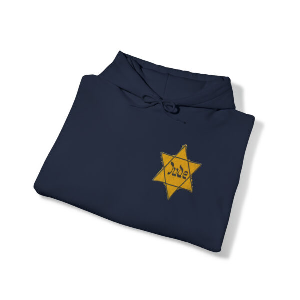 Star of David Patch pullover hooded sweatshirt - Image 122