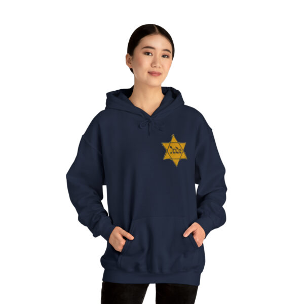 Star of David Patch pullover hooded sweatshirt - Image 124