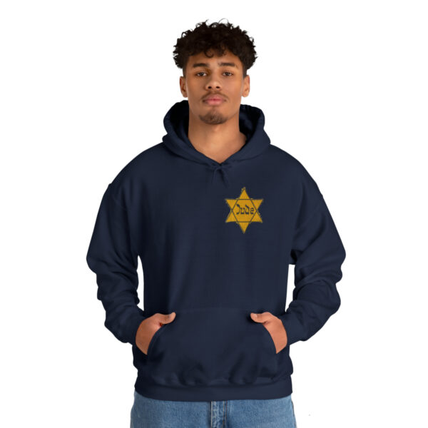 Star of David Patch pullover hooded sweatshirt - Image 125