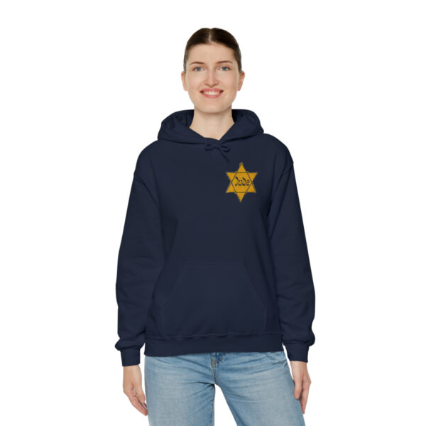 Star of David Patch pullover hooded sweatshirt - Image 126
