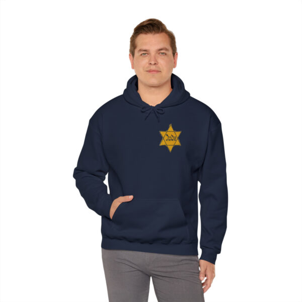 Star of David Patch pullover hooded sweatshirt - Image 118