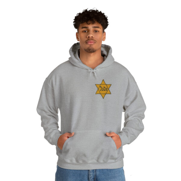 Star of David Patch pullover hooded sweatshirt - Image 34