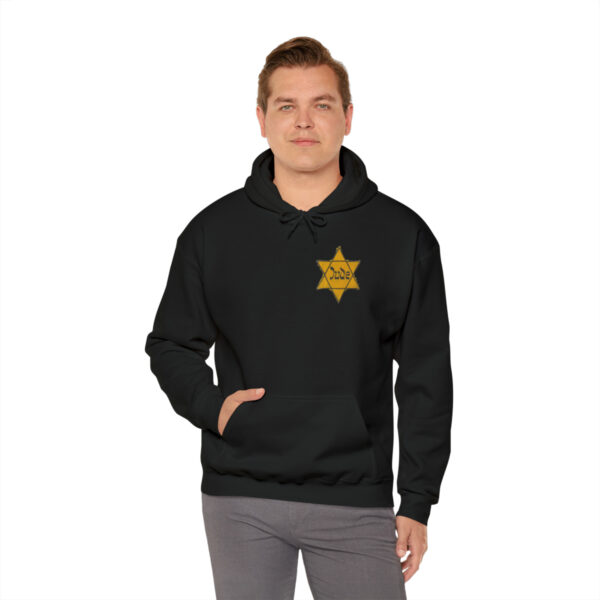 Star of David Patch pullover hooded sweatshirt - Image 14