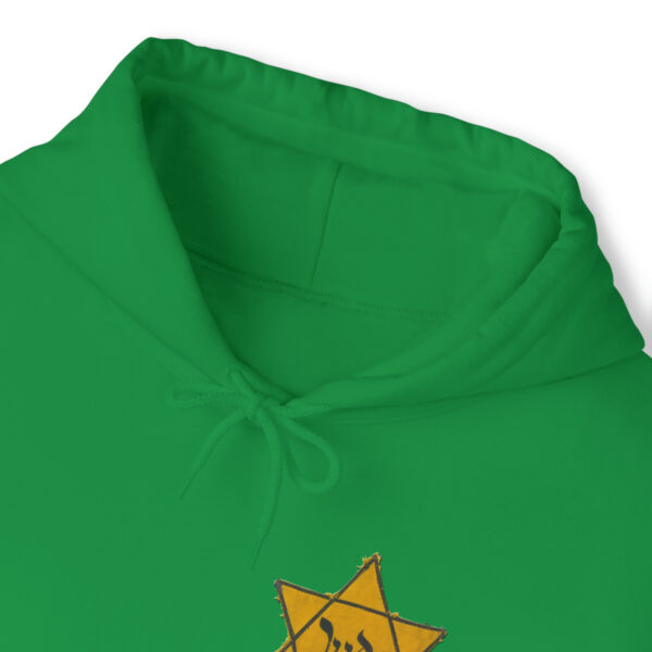 Star of David Patch pullover hooded sweatshirt - Image 58
