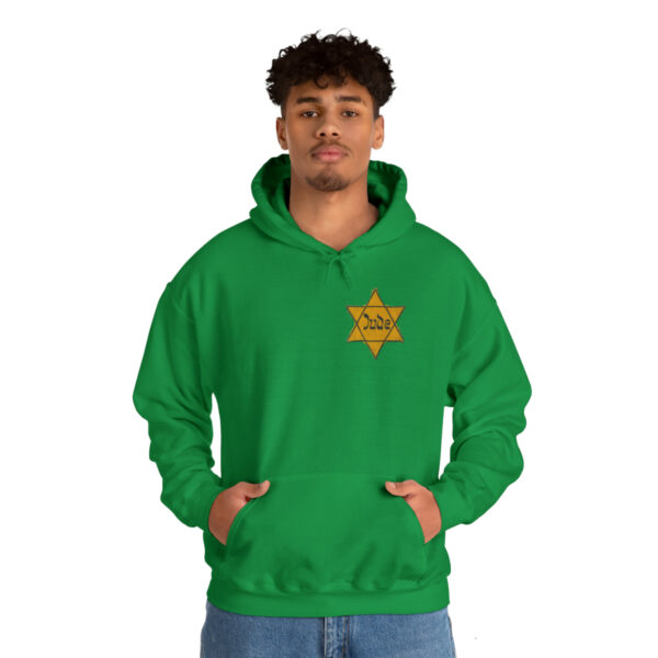 Star of David Patch pullover hooded sweatshirt - Image 60