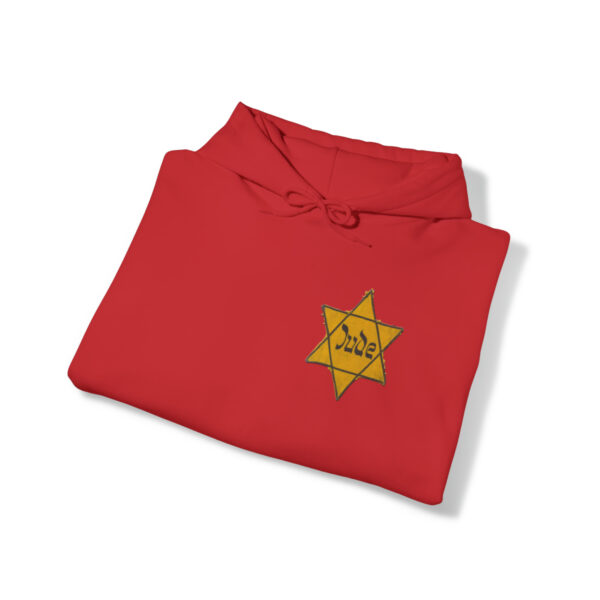 Star of David Patch pullover hooded sweatshirt - Image 148