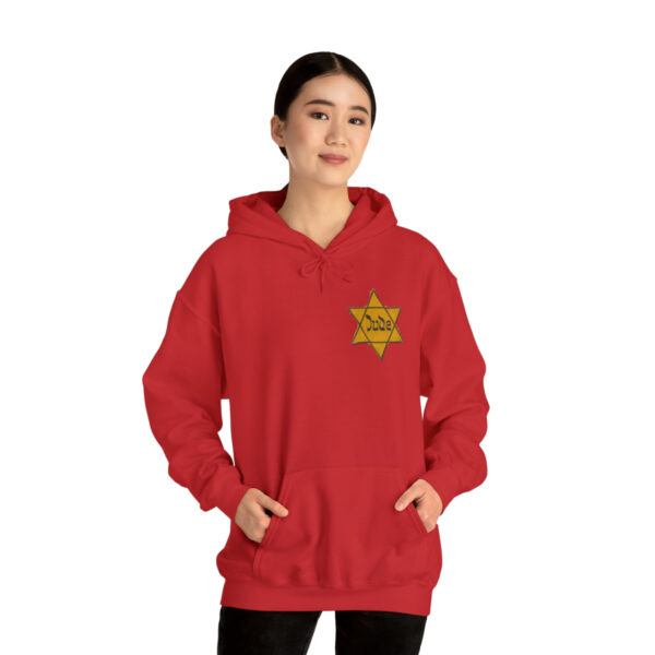 Star of David Patch pullover hooded sweatshirt - Image 150