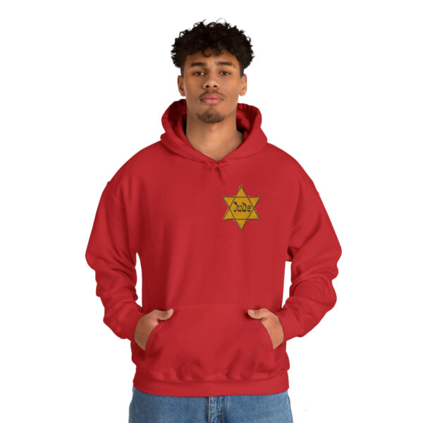 Star of David Patch pullover hooded sweatshirt - Image 151