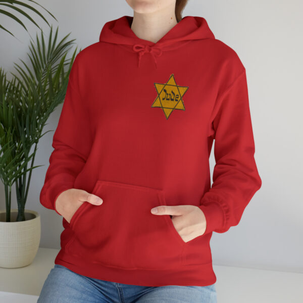 Star of David Patch pullover hooded sweatshirt - Image 156