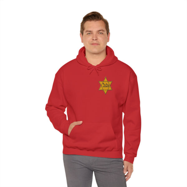 Star of David Patch pullover hooded sweatshirt - Image 144