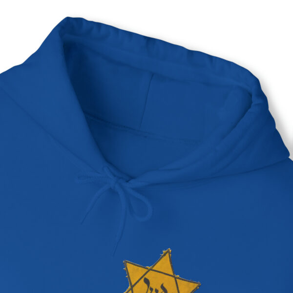 Star of David Patch pullover hooded sweatshirt - Image 110