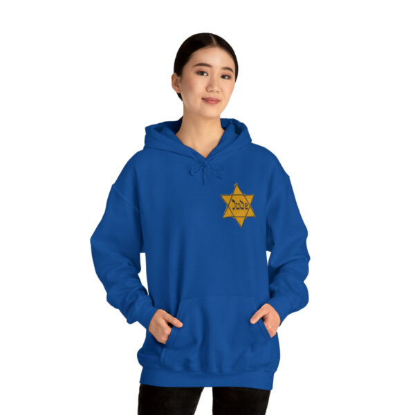 Star of David Patch pullover hooded sweatshirt - Image 111