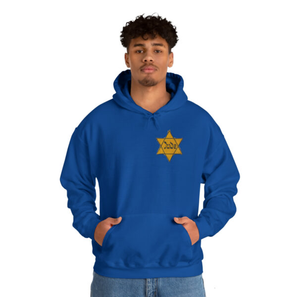 Star of David Patch pullover hooded sweatshirt - Image 112
