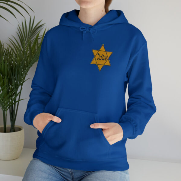 Star of David Patch pullover hooded sweatshirt - Image 117