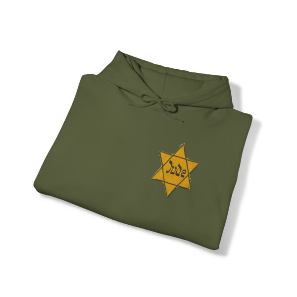 Star of David Patch pullover hooded sweatshirt - Image 5