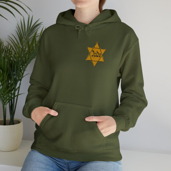 Star of David Patch pullover hooded sweatshirt - Image 13