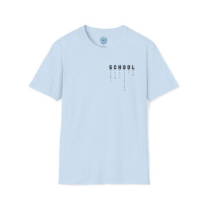 SCHOOL (10 colors, black letter)