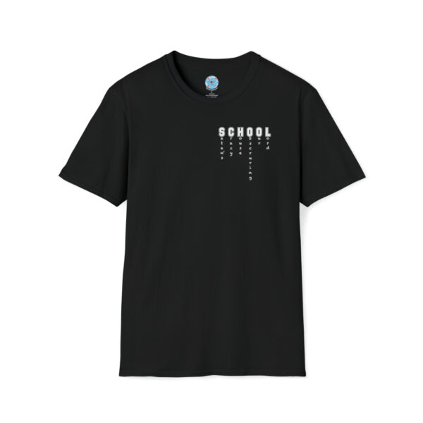SCHOOL (16 colors, white letter)