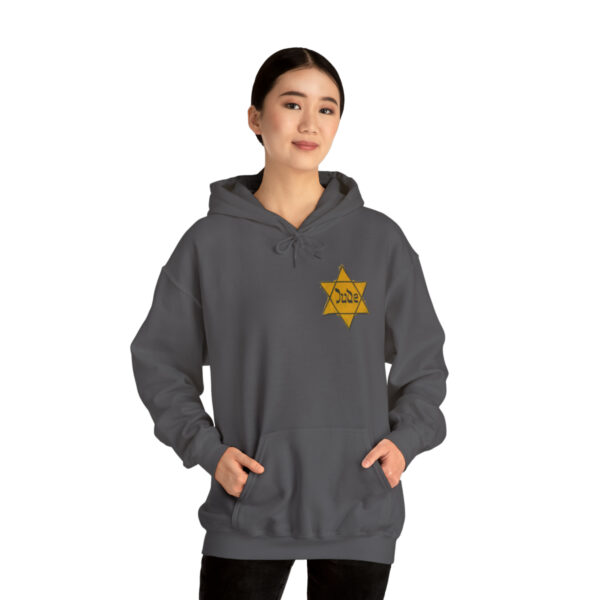 Star of David Patch pullover hooded sweatshirt - Image 98