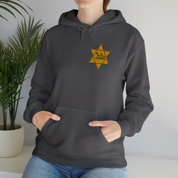 Star of David Patch pullover hooded sweatshirt - Image 104