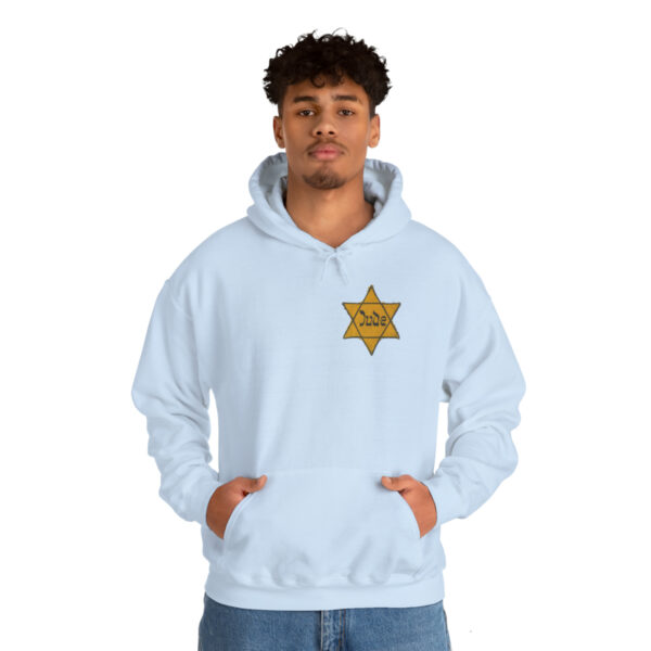Star of David Patch pullover hooded sweatshirt - Image 86