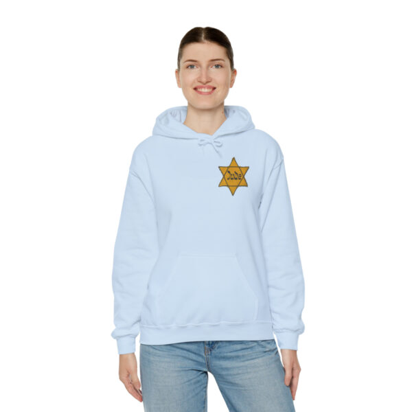 Star of David Patch pullover hooded sweatshirt - Image 87
