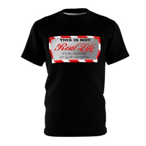 Not Real Life - black shirt